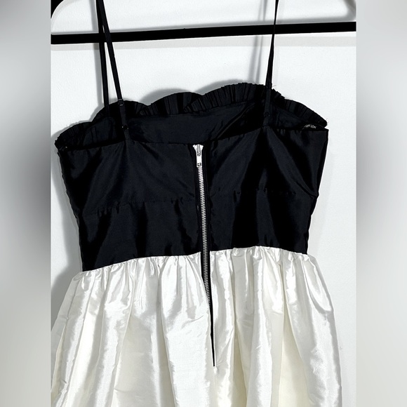 Maggy London Formal Black White Dress Size 4 - Picture 3 of 11
